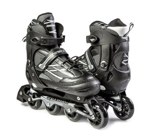 Роликові ковзани Scale Sports Adult Skates 41- 44 XL LF Black (2101754733)