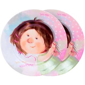 Подарунковий набір декоративних тарілок Це моя чашка Gapchinska AL31914