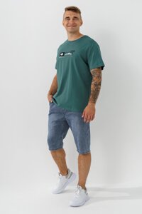 Футболка чоловіча No Brand MP24612 2XL Темно-зелений (2000990507273)