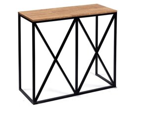 Барна стійка у стилі Loft NS-128 1030x1200x600 мм Чорний