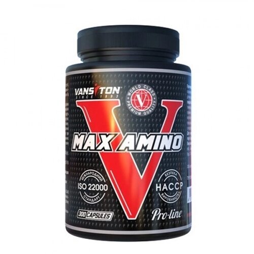 Амінокомплекс для спорту Vansiton Max Amino 300 Caps - опт