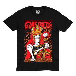 Футболка Stedman Monkey D. Luffy One Piece Великий Куш MRZ v158 XL Чорний (24656)