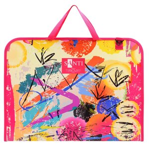 Папка-портфель Santi А3 для ескізів 49,7х37х3 см Різнокольоровий (491532)