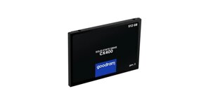 Накопичувач SSD 512GB GOODRAM CX400 Gen. 2 2.5" SATAIII 3D TLC (SSDPR-CX400-512-G2)