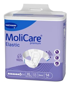 Підгузки Paul Hartmann MoliCare Premium Elastic XL 8 крапель для дорослих 14 шт