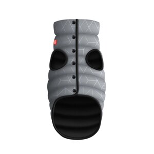 Курточка для собак WAUDOG Clothes світловідбиваючі L65 В 87-90 см С 60-65 см Сірий