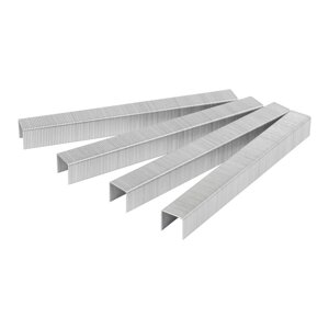 Скоби загартовані для пневмостеплера WERTVOLL 80 12 мм/12.8х0.95 мм 15000 шт Gray (FX-2312)