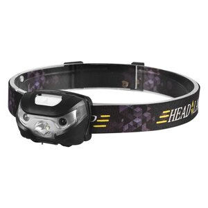 Налобний ліхтарик Solve LED 120 Лм акумулятор із USB KT6008001