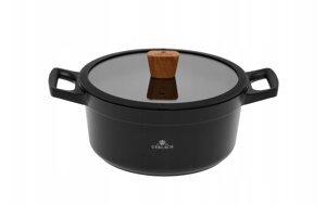 Каструля із кришкою 24 см 4,5 л Gerlach Natur (5901035505773)