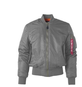 Куртка-бомбер DFL MA-1 Pilot Style L Gray KT6000308