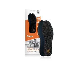 Шкіряні устілки для взуття Kaps Pecari Carbon Black 43