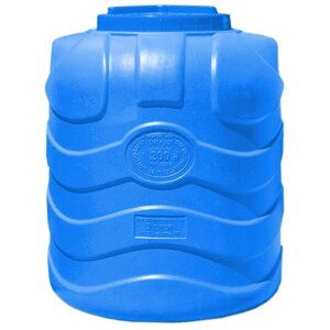 Бочка пластикова 200 л вертикальна тришарова харчова Рото Європласт