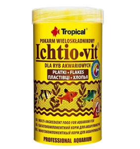 Корм для акваріумних риб Tropical Ichtio-Vit 250 мл 50 г (77004)