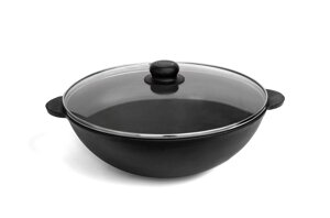 Сковорода Brizoll WOK 30 см Чорний (7475)