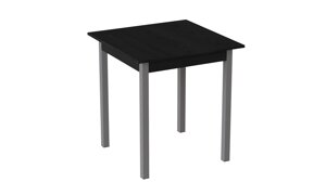 Стіл кухонний Ferrum-decor Дієго 75x90x90 Сірий ДСП Сосна Кембра 16мм (DIE0045)