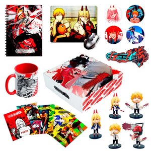 Подарунковий Бокс Людина Бензопила Chainsaw Man Аніме (17138) Bioworld