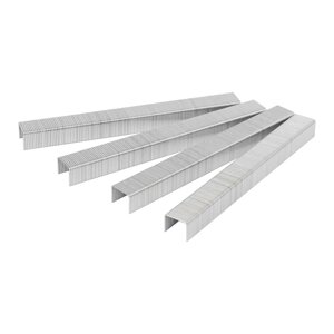 Скоби загартовані для пневмостеплера WERTVOLL 80 10 мм/12.8х0.95 мм 18000 шт Gray (FX-2310)