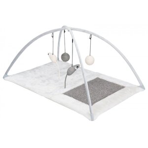 Килимок для кішок Trixie ігровий з подряпиною 60х33х42 см Сірий (43114)