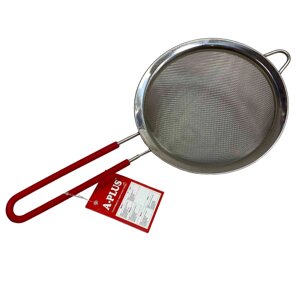 Сито з нержавіючої сталі із силіконовою ручкою 14 см A-PLUS 1273