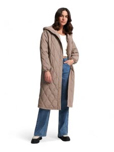 Пальто No brand 316212-BG 48 Бежевий (91317397)