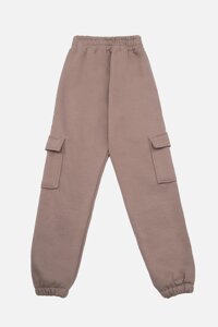Штани спортивні для дівчинки 116 кавовий Yuki ЦБ-00230305