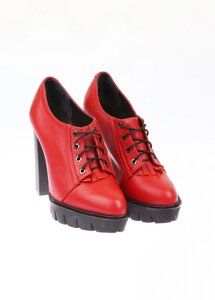 Ботильйони жіночі Kluchini 37 Червоний (KVG-1643-Red)