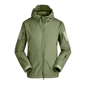 Тактична чоловіча куртка Soft Shell Lesko A001 XL Зелений