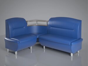 Кухонний куточок SENTENZO Смузі 1600x1250х600хН850 синій