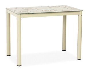 Стіл обідній Signal Damar 80x60 см Кремовий (DAMARK80)
