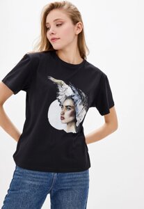 Женская футболка German Volf 235333762 XL Черный (2078040176)