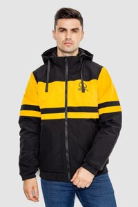 Куртка мужская демисезонная двухсторонняя AGER Черно-желтый M (214R23076)