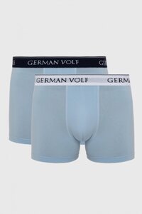 Мужские трусы German Volf 50148291 L 2 шт Голубой (2073947309)