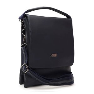 Чоловіча сумка Ricco Grande T1tr0020n-navy 24х19х6 см Синій