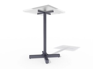 Стійка для столу у стилі Loft NS-2013 1130x550x550 мм Сірий