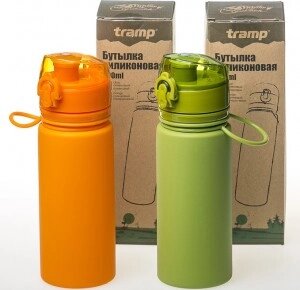 Фляга силіконова Tramp ( Естонія ) (TRA-TRC-094-ORANGE) 700 мл Помаранчевий