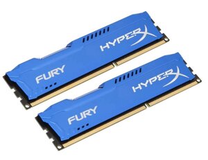 Оперативна пам'ять HyperX 16 GB KIT 2x8 GB DDR3 1333 MHz FURY (HX313C9FK2/16)
