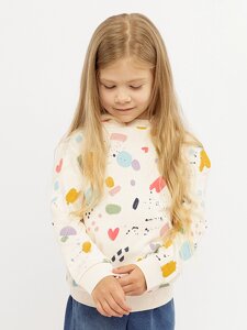 Худі для дівчинки 80 молочний Wanex ЦП-00224814