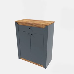 Комод-тумба Еверест Нордік-800 80х37,8х100 см графіт