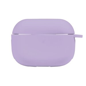 Чохол із карабіном Silicone Case Airpods Pro Elegant purple