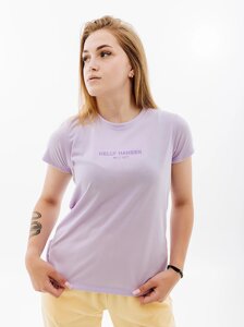 Жіноча футболка HELLY HANSEN W ALLURE T-SHIRT Фіолетовий S (7d53970-697 S)