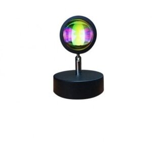 Лампа LED для селфі Sunset Lamp ефект сонця висота 16 см (SL78733111)