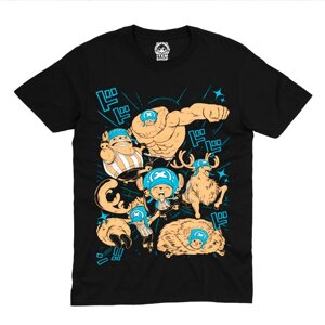 Футболка Stedman Tony Tony Chopper One Piece Великий Куш MRZ v159 XS Чорний (24658)