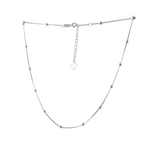 Срібне кольє SilverBreeze без каміння (2066637) 400-450