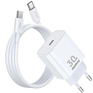 Адаптер із кабелем GaN Charger Figen Series Remax RP-U71
