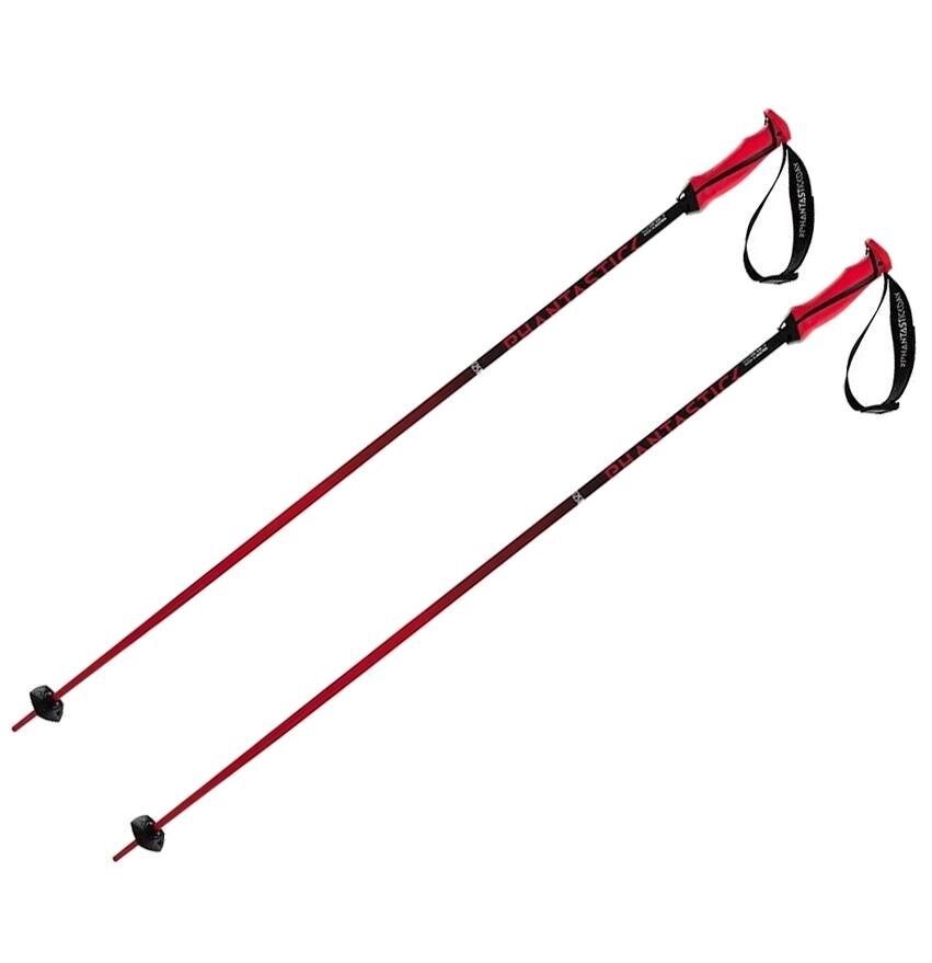 Палиці гірськолижні Volkl Phantastick Ski Poles (18 mm) Red-Black 100 169810-100 - знижка