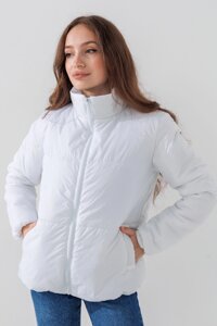 Куртка жіноча No Brand 420 44 Білий (2000990341006)