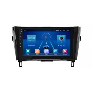 Штатна магнітола 10" Lesko для Nissan Rogue II 2013-2016 6/128Gb 4G Wi-Fi GPS Top Ніссан
