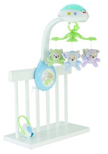 Музичний мобіль проектор на ліжечко Fisher Price IR28591