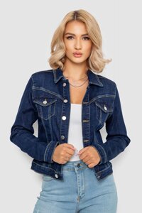 Куртка жіноча джинсова AGER XS Синій (247R030)