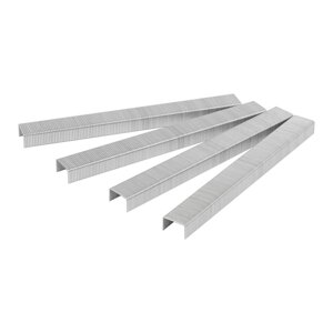 Скоби загартовані для пневмостеплера WERTVOLL 80 8 мм/12.8х0.95 мм 21000 шт Gray (FX-2308)